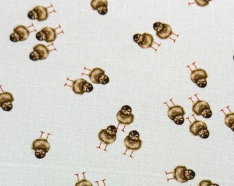 Cotton fabric with cute little chicks – Little Seedlings Farm