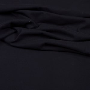 Feinripp Bündchen SCHWARZ von Hilco