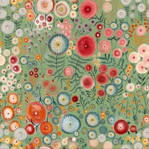 Toile Squeaky Fun MOOS Tissu tissé Coton biologique