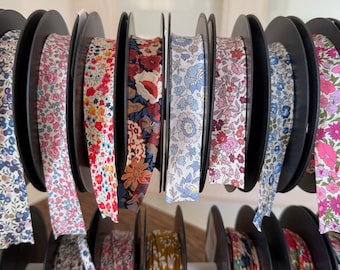 Liberty Bias Tape Tana Lawn™ Cotton 40/20 mm – Bias Tape for Clothing Quilt Finishes