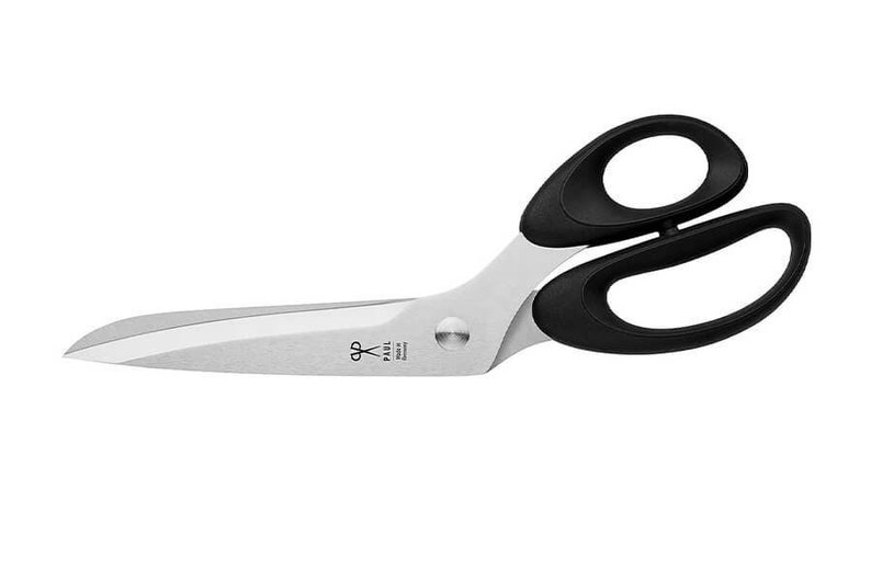 SPECIAL SCISSORS FOR TEXTILES with technical teeth from the scissor manufacturer Paul 26.9 cm image 1