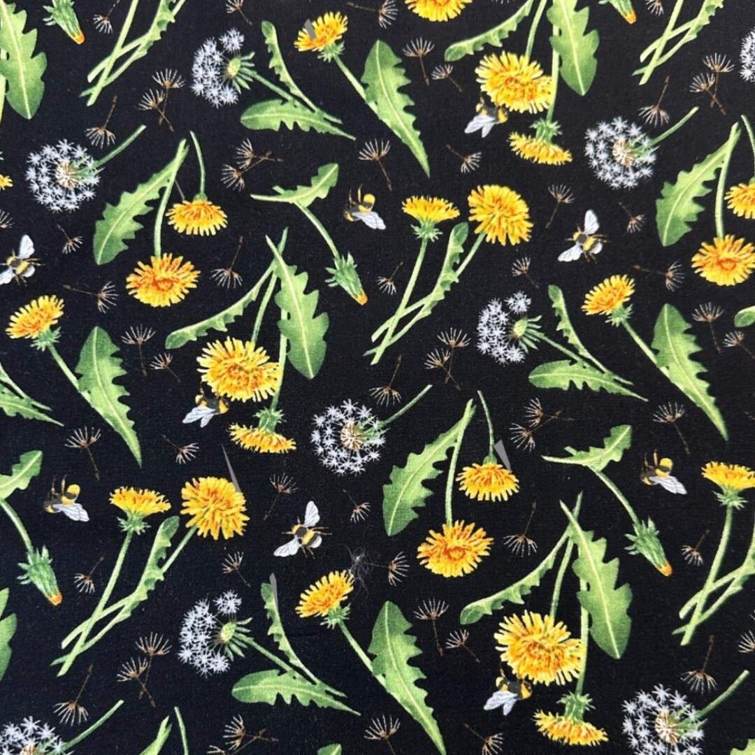 Beecroft Pusteblume Baumwollstoff Cotton Bee