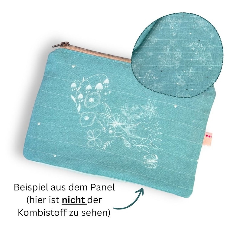 Canvas light FLORA FELLOWS KOMBI blau Webware Baumwolle Bild 9