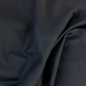 Baumwolle und Seide (Gemisch) sehr leichter und feiner Stoff (Webware) SCHWARZ bild 7