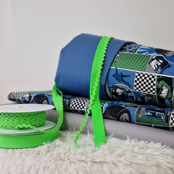 DIY Stoffpaket Race Schultüten Set Formel 1