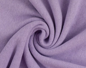 Fine knit Bene lilac knit fabric