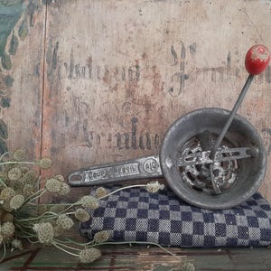 RARE! Antique English PARSLEY CUTTER...herb cutter*herb chopper