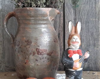 RARE! antique Easter Bunny*antique Easter rabbit*antique easter bunny*antique easter deco*antique bunny... antique Farmhouse deco*Brocante