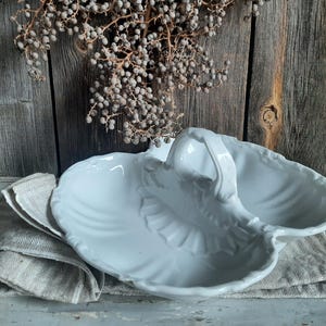 RARE! antique CF bowl*serving bowl*offering bowl*porcelain bowl*EISENSTEIN bowl...old tableware around 1880