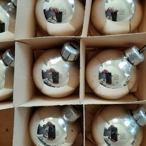 Rar! 8 Antique LAUSCHA Christmas Balls*antique german Christmas Ornament*antique Christmas tree balls.. antique Christmas & Farmhouse Deco