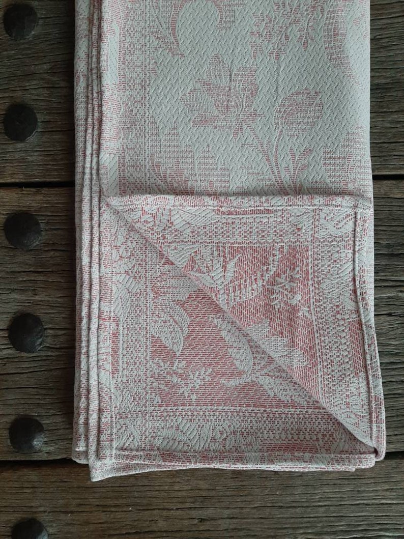 Rar antique YOUTH STIL tapestry tablecloth*antique table blanket*antique overlay*antique 1900 1910 tapestry tablecloth*antique tablecloth