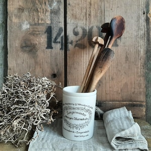 RAR! antiker CONFITPOT*Marmeladegefäss*Marmeladepot aus Steinzeug aus der Konservenfabrik-Tangermünde Tangermünder Orangen Marmelade