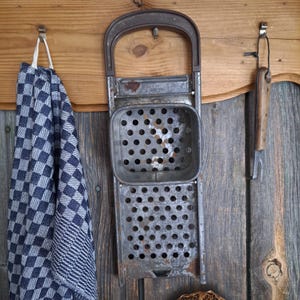RARE! Antique spaetzle grater*kitchen grater*hand grater...antique kitchen utensil