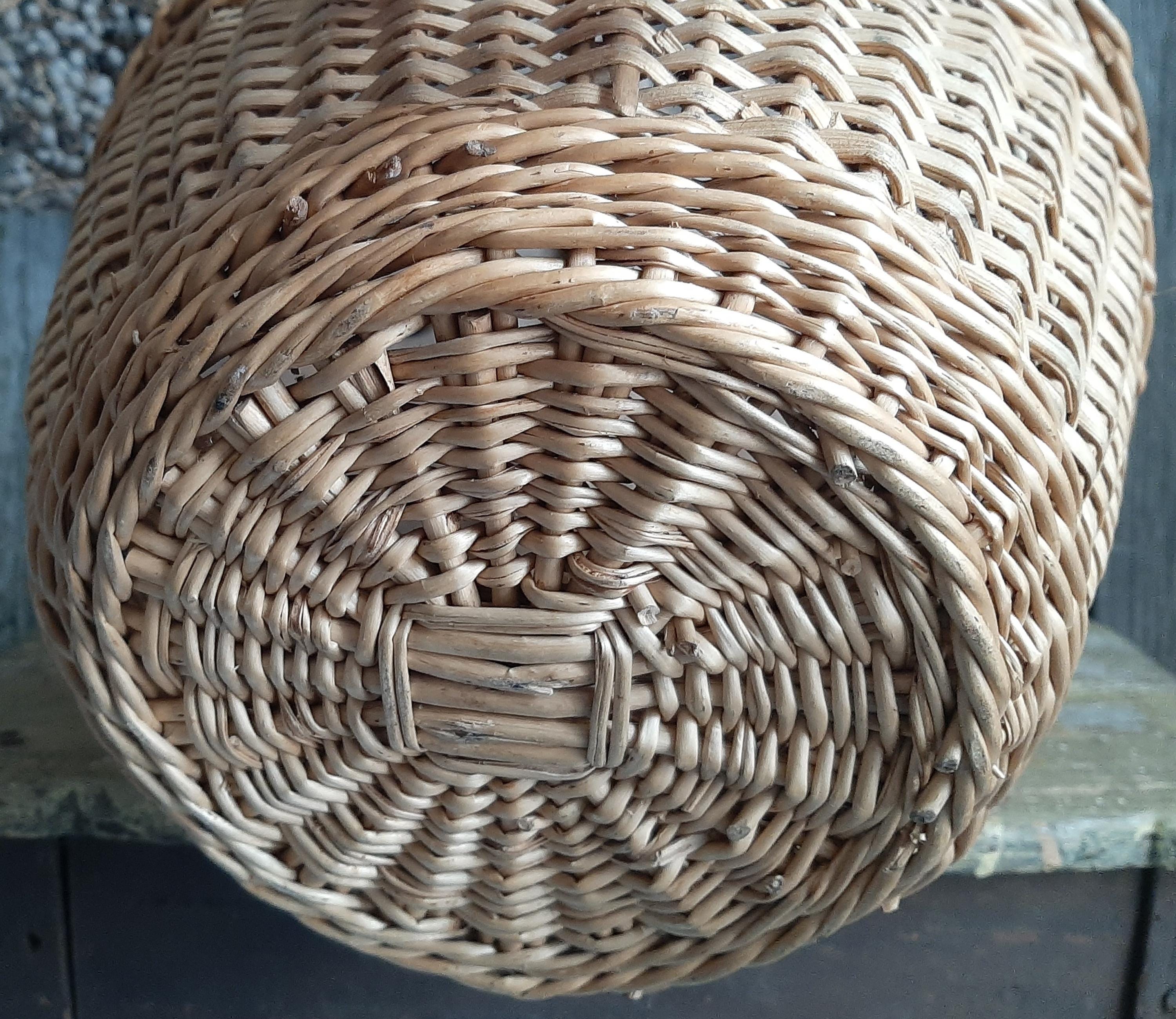 RARE! Antique & Small Basket*wicker Basket*hand-woven Basket - Etsy