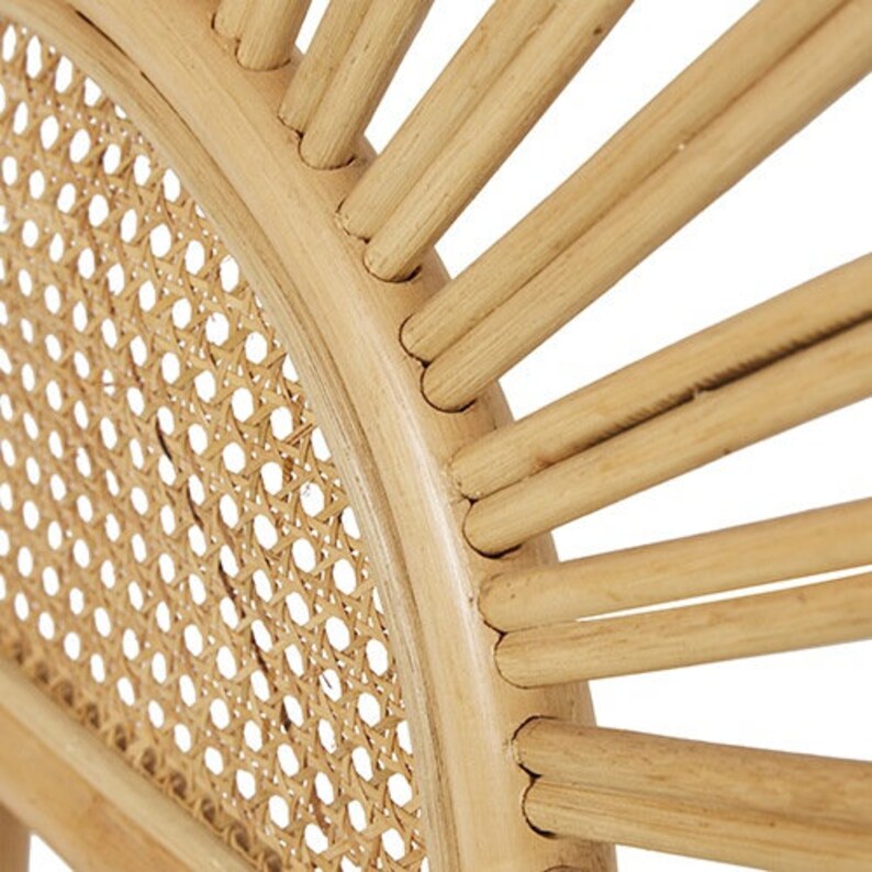ABACA Natural Rattan Headboard Etsy