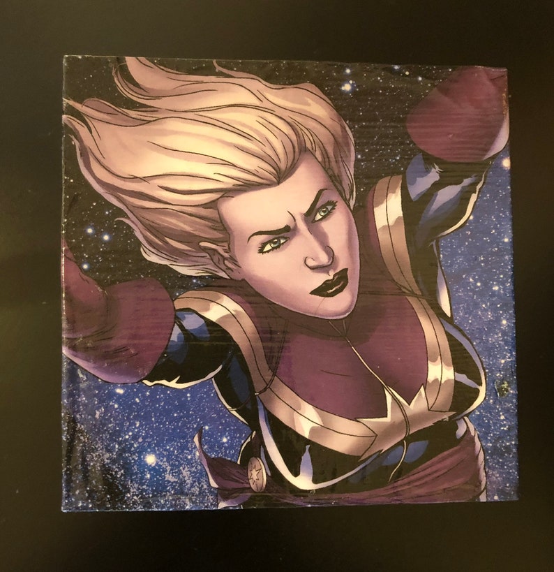 Marvel Captain Marvel Keepsake Box