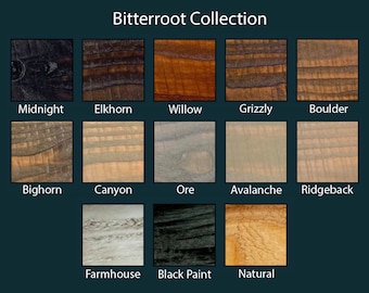 Bitterroot Color Samples