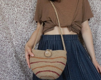 TASHETKA, bolso - cesta estilo boho