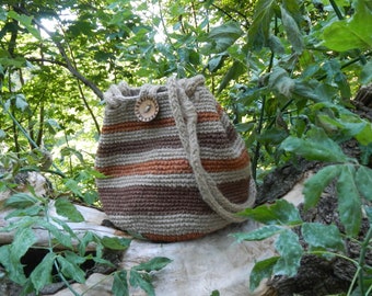 Sac tressé, panier