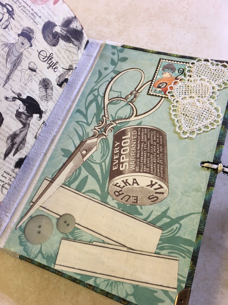 Sewing themed junk journal 2