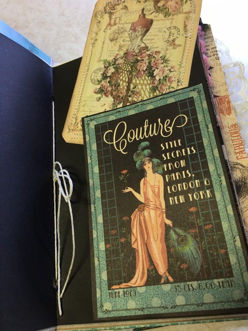 Sewing themed junk journal 2