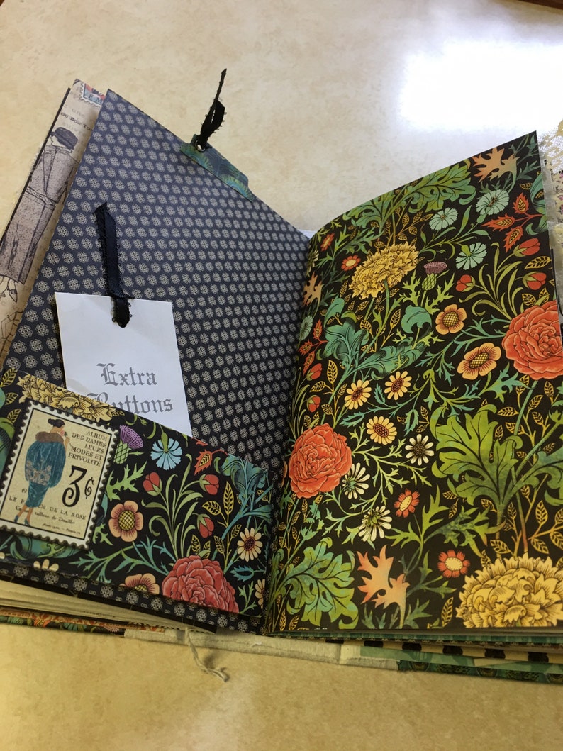 Sewing themed junk journal 2