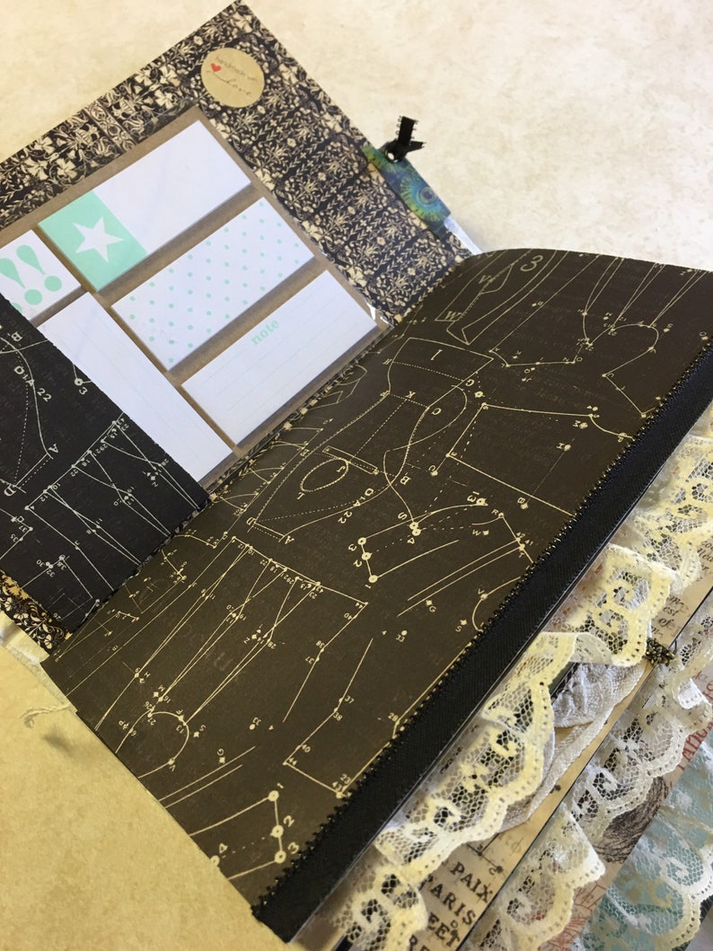 Sewing themed junk journal 2