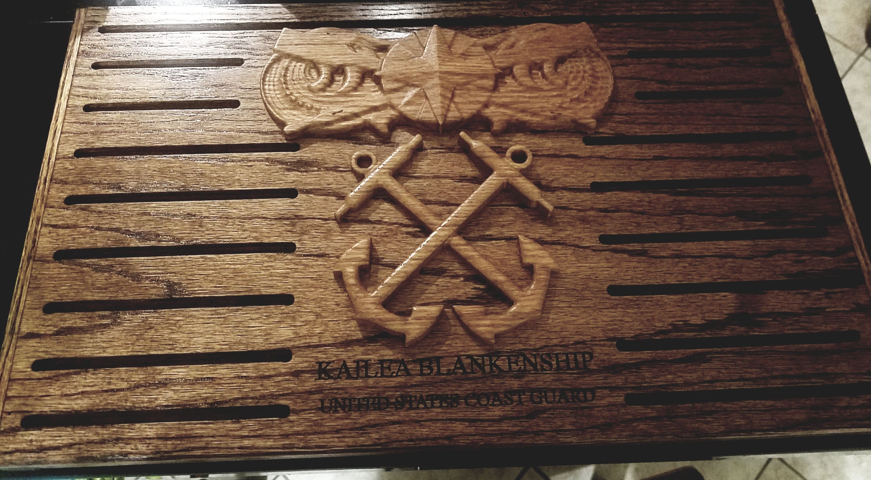 USCG BM Custom Coin Rack - Etsy