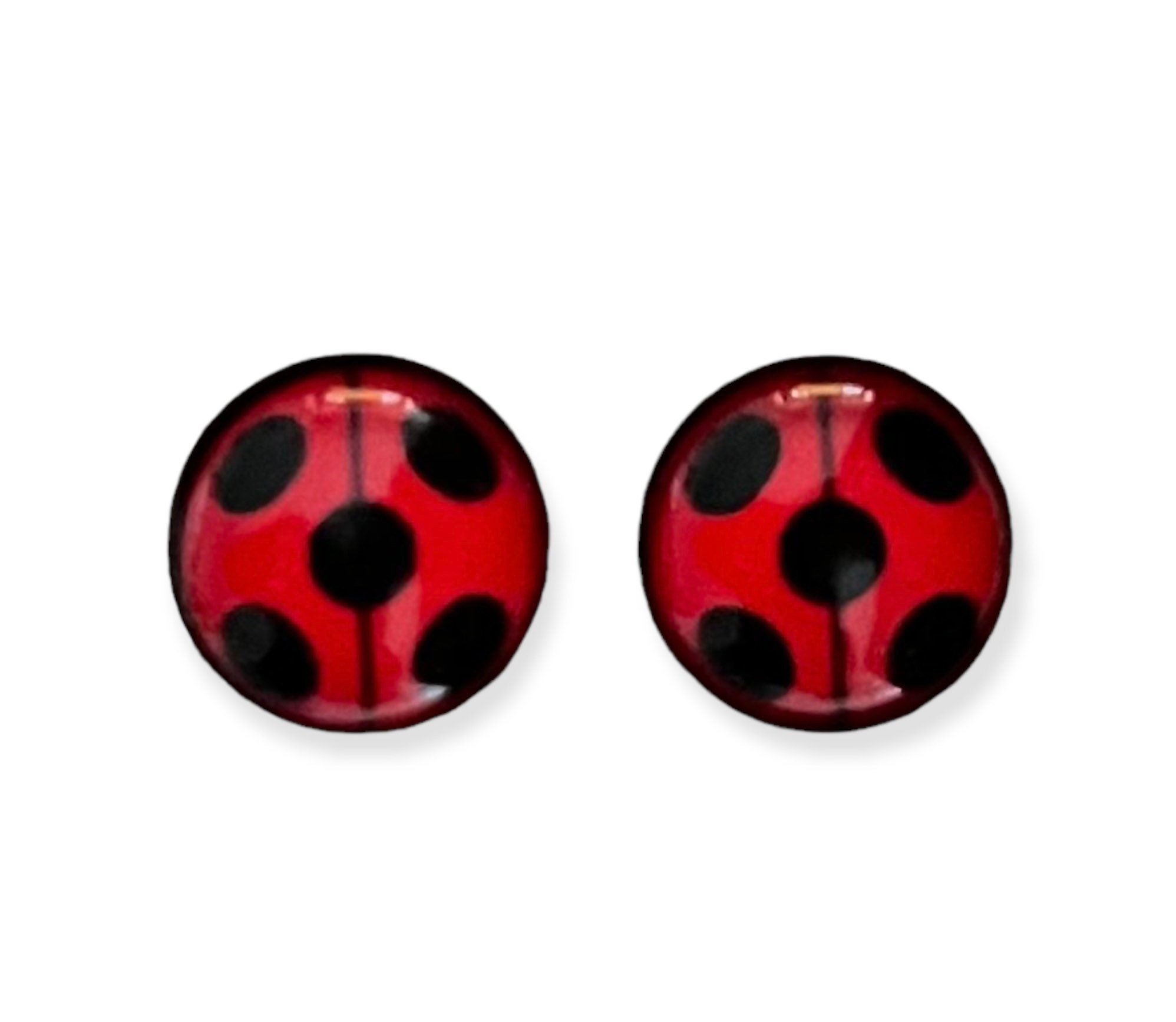 Timor Oriental cantante travesura Miraculous ladybug earrings - Etsy España