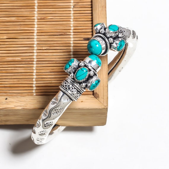 Bangle Bracelet, Indian Traditional Kada, TURQUOISE Bangle