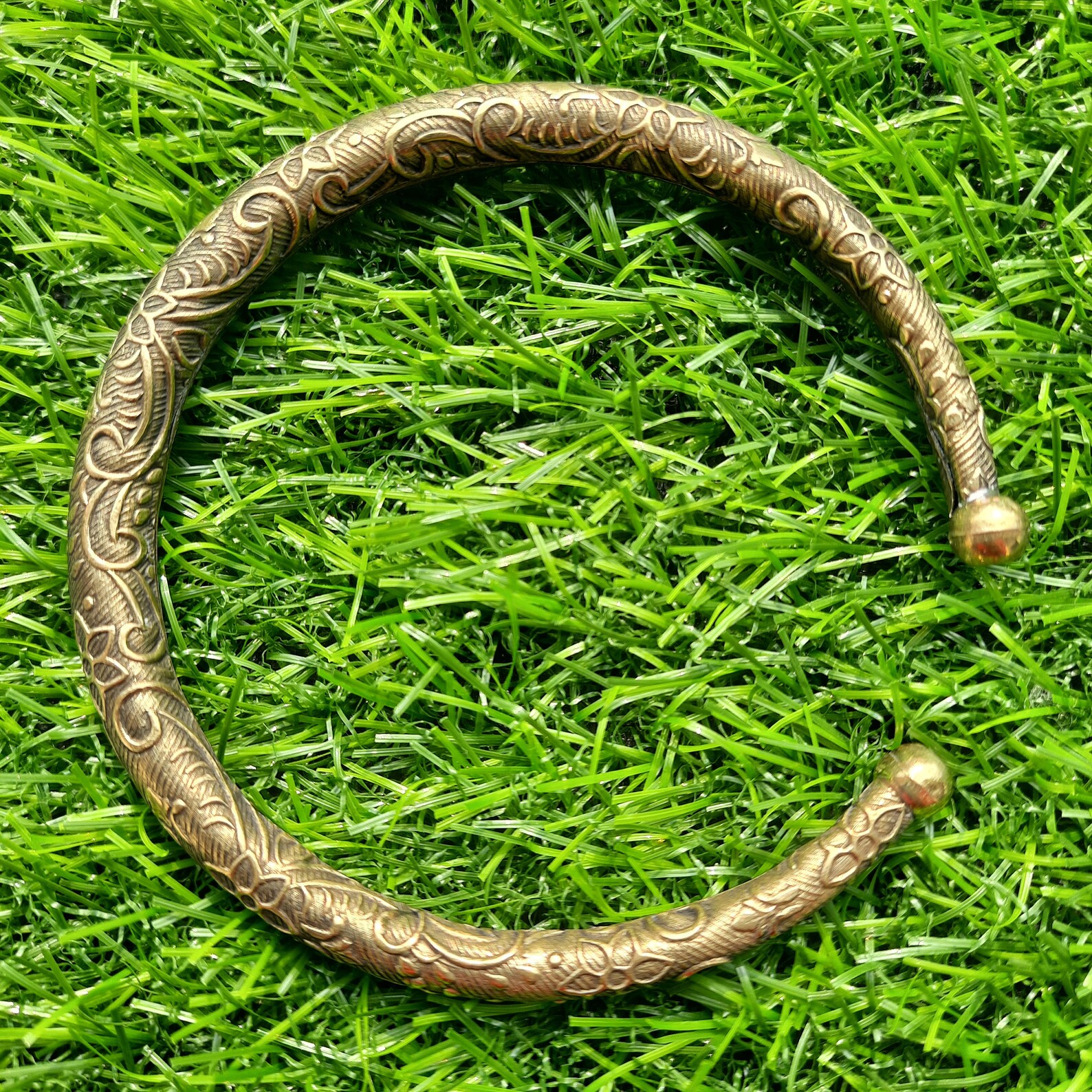 Gold Plated Arm Band Vintage Arm Bracelet Adjustable Arm Etsy