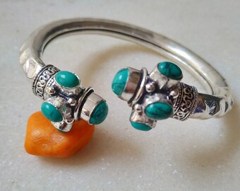 Bangle Bracelet, Indian Traditional Kada, TURQUOISE Bangle