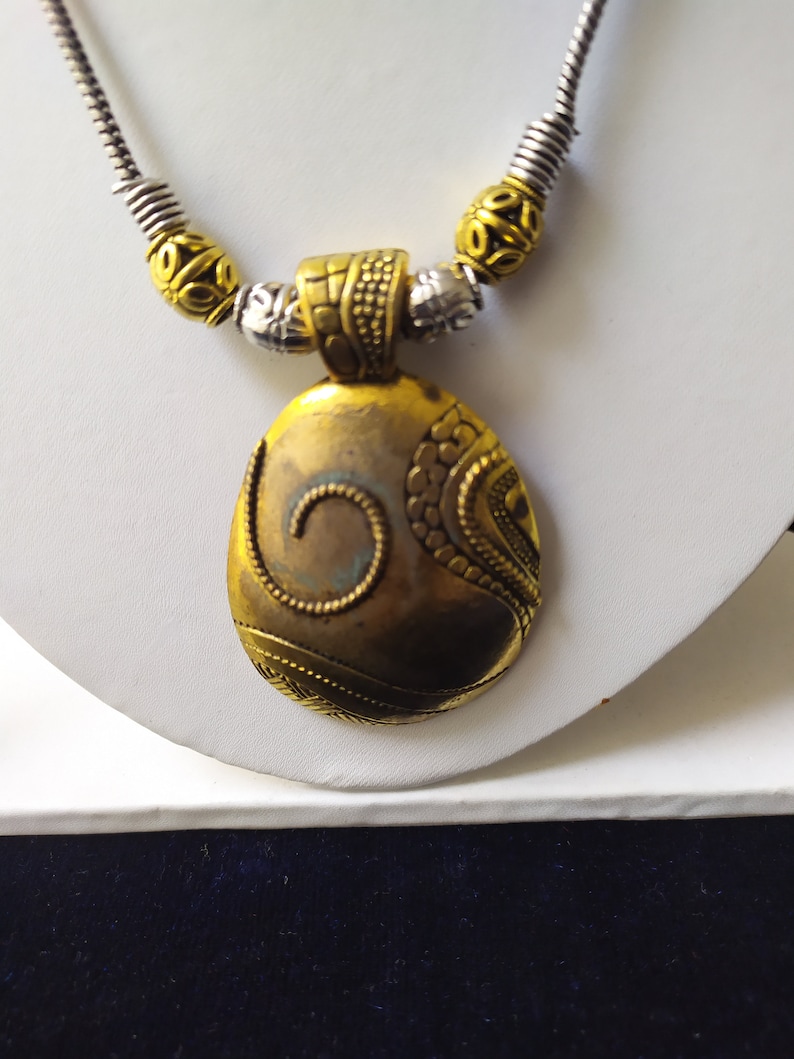 brass chain pendant,attractive chain pendant,love gift Chain pendant,gold plated antique pendant with chain,antique jewelery,brass pendant