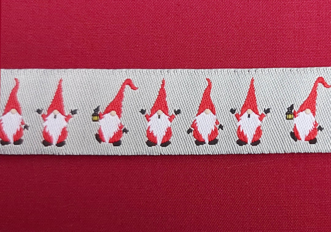 1m Webband Tanzende Wichtel, Weihnachten Etsy