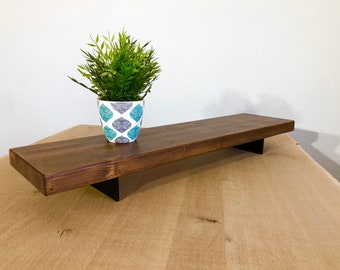 Table attachment - table shelf - monitor increaser - flower bench - desk / decoration / solid wood