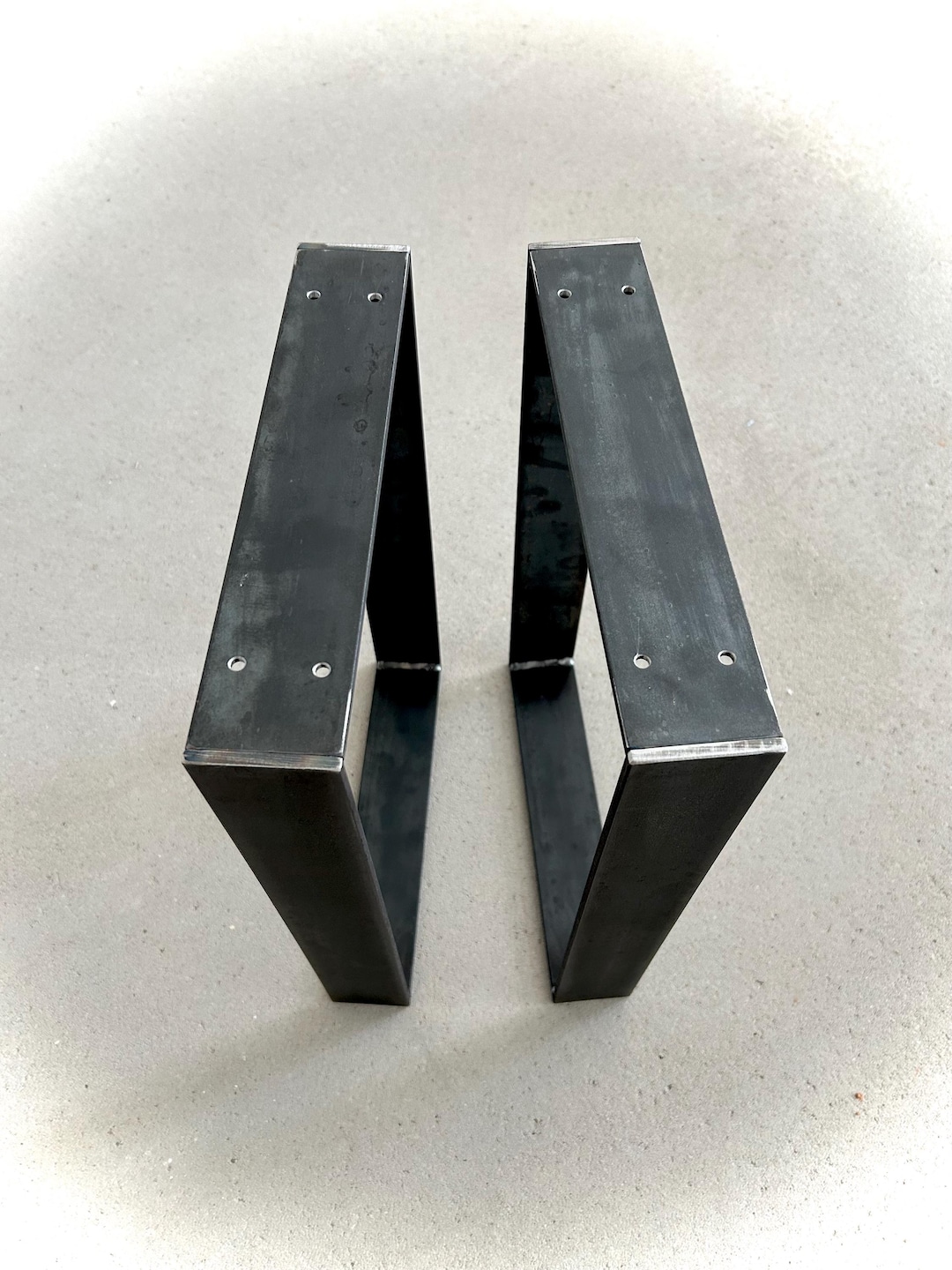Table Legs RAW Colorless Raw Steel 30 Cm - 60 Cm Wide - DIY Table ...