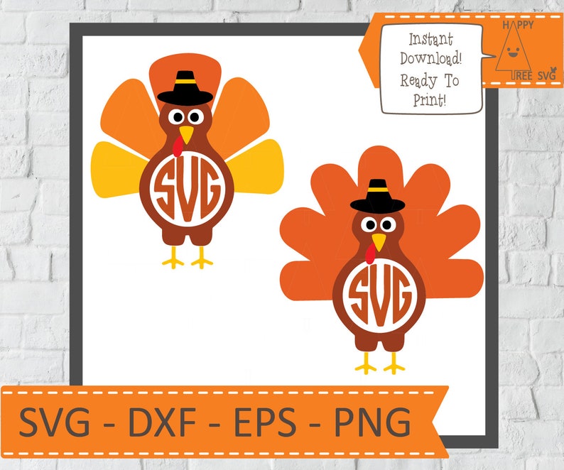 Download Art Collectibles Clip Art Dxf Png Clipart Turkey Svg For Kids Pilgrim Turkey Turkey Monogram Svg Eps Thanksgiving Svg Printables Printable Holiday Decor