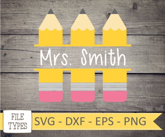 Download Free Pencil Svg Classroom Svg School Svg Dxf Png Eps Clipart Etsy SVG Cut Files