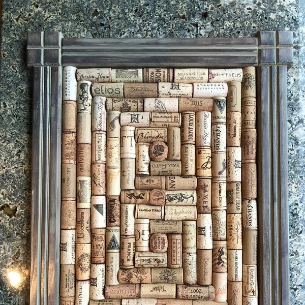 Wine Cork Board Etsy