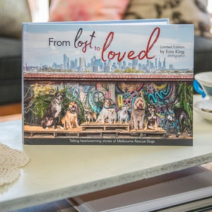 Rescue Dogs Portrait Photography - Fundraising Photobook - From Lost to Loved