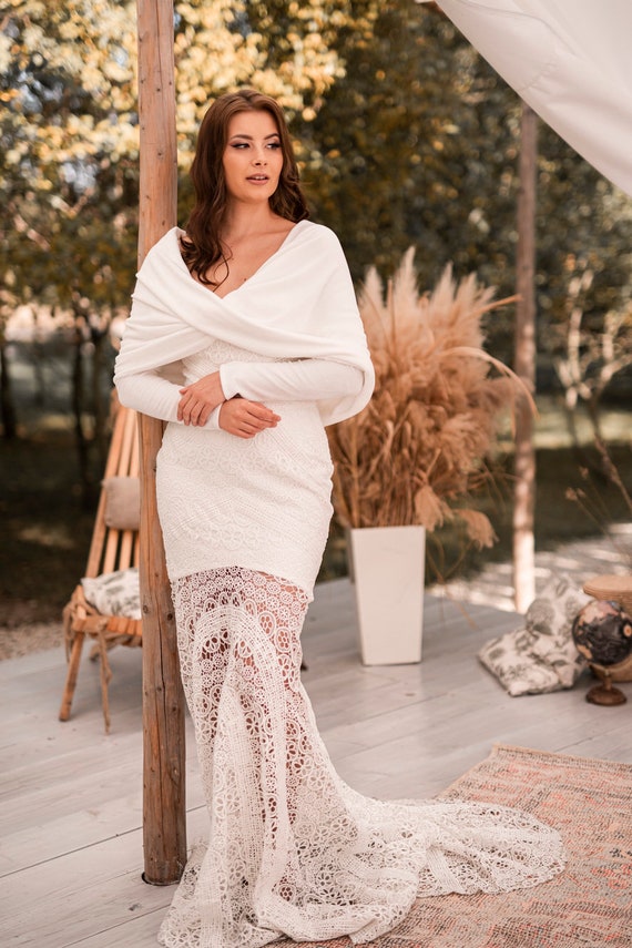 long shrug for wedding