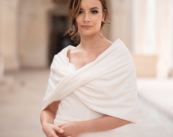 Elfenbein Samt Hochzeit Bolero, Brautkleid Topper, Shrug Hochzeit, Braut Cape Cover Up Samt für Braut, Samt Braut Bluse Braut Shrug