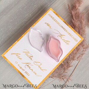 JGA geschenke gäste, Kreative Gastgeschenke für junggesellinnenabschied, Dankeschön zum JGA Kleine Geschenke für Freundinnen Lippenbalsam