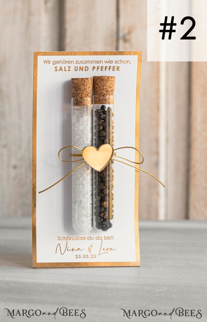 Personalisiert Gastgeschenke Hochzeit wir gehoren zusammen wie Salz Pfeffer Hochzeit Reagenzglas Gastgeschenk Hochzeitsgäste Brautpaar Namen
