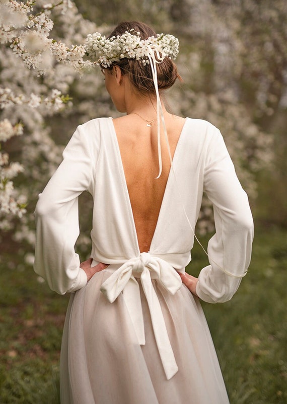 Dresses | 195s Stunning Hand Beaded Velvet Wedding Dress Size 24 Over 70  Years Old | Poshmark