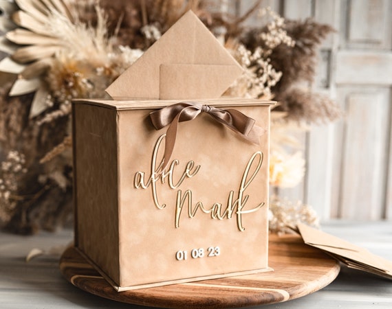 Wedding gift card box deals