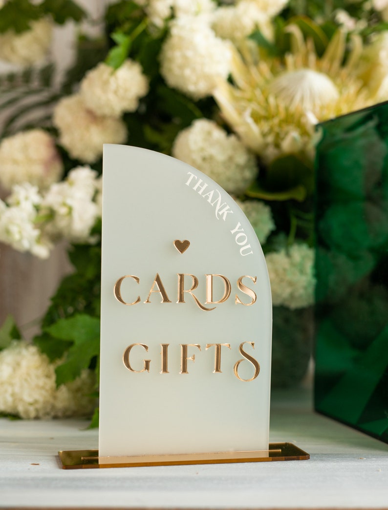 Elegant Green Wedding Set Acrylic Card Box With Lock and Sign Cards ...