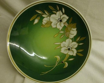 VINTAGE * * * plates with gold relief * * *