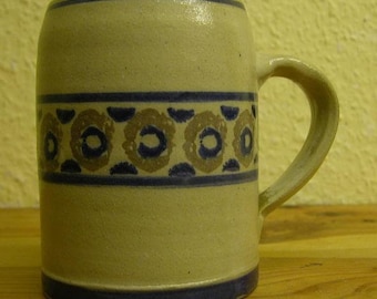 VINTAGE * * blue-grey beer humps * * * beer jug