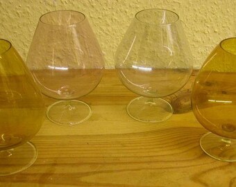 VINTAGE *** 4 Cognacschwenker  ***